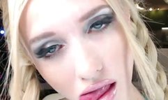 Patricia Goddess - Sexy tongue 2