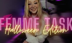 Femme Task: Slutty Halloween Prep