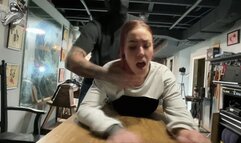 Skool Girl Beating (face view)