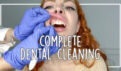 COMPLETE DENTAL CLEANING cleaning that disgusting tongue by Kitty Stepsis