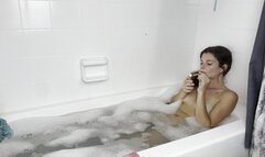 Bathtub Cigarette Smoking and Coughing