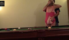 Pool Table fuck with sexy wife homemade