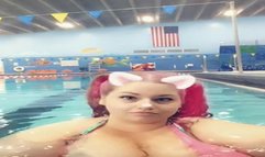 Instagram fun at the pool