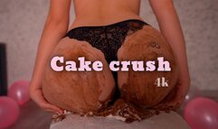Cake crush! Perfcet body food porn 4k
