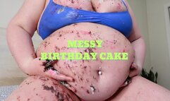 Messy Birthday Cake Stuffing