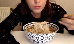 Sobbing over spicy soup