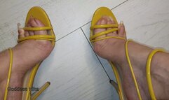 Yellow Toes Upwards