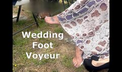 Wedding Foot Voyeur
