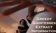 Greedy Giantesses Extract Information