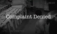 Complaint Denied