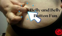 Belly and Belly Button Fun - CurvyRedhead - MP4 1920x1080