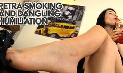 Petra smoking and dangling humiliation - HD