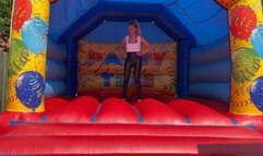 Bouncy castle bounce