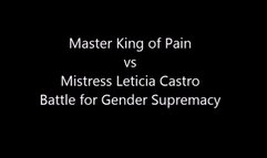 MASTER KING OF PAIN VS MISTRESS LETICIA CASTRO 1st CHALLENGE AND REVENGE