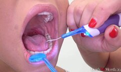 Inside My Mouth - Ornella Morgan - mouth tour and dental check-up (HD)