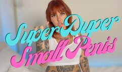 Super Duper Small Penis SPH Humiliation Scarlett Cummings