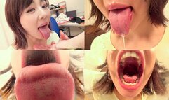 Iroha Narimiya - Smell of Her Long Tongue and Spit Part 1 - wmv