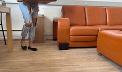 BIG TOE HURT INJURED FOOT WHILE MOVING BOXES - MP4 HD