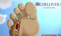 Michellivera: Chapter One - Giantess Comic