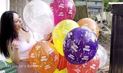 Balloons In The Garbage