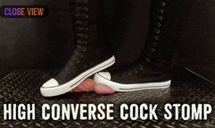 High School Girl in High Converse Stomping on your Cock - with TamyStarly - (Close Version) Heeljob, Femdom, Shoejob, Ball Stomping, Foot Fetish Domination, Footjob, Cock Board, Crush, Trampling