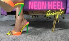 Neon Heel Dangle