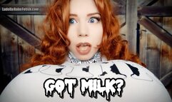 Got Milk? Milkmaid in Training Grows Mega Milkers - Ludella’s Sloshy Surprise Breast Expansion - HD MP4 1080p