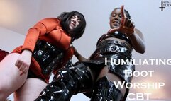 Humiliating Boot Worship CBT SD