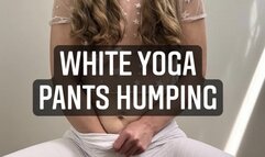 White Yoga Pants Humping