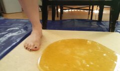 Larlene Rose Stuck Barefoot in Ultra Sticky Glue Trap