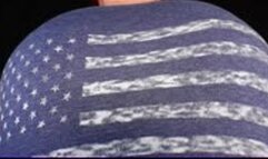 Unpatriotic Stepsis RAPID GROWTH from Magic Shirt on July 4th turns her into a HORNY GIANTESS! WMV 1080 Shirt and Shorts Destruction