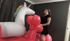 Sexy Inflatable Humping & Cutting Fun With Melanie Hicks - FULL (SD 720p WMV)