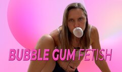 Bubble Gum Blowing Fetish and Chewing Gum Tease (HD)