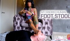 My ignored human footrest ( Foot Domination with Lady Nisha ) - FULL HD MP4