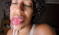 drooly lollipop suck