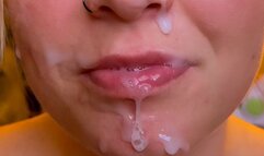 Roommate falls Asleep and Wakes Up with a Dick in Her Mouth