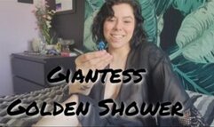 Giantess Golden Shower