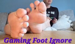 Gaming Foot Ignore
