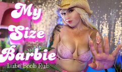 My Size Barbie Lube Boob Rub