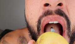 Tiny worm in my apple | Giant POV - Lalo Cortez