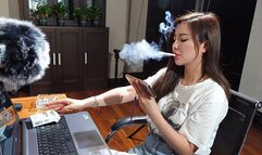 2023New jia`s smoking Hands-free inhalation HD