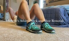 Michelle's Athletic Sock and Shoe Removal
