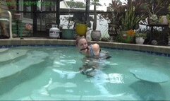 Tape bound in the pool and made to cum (MP4 HD 8000kbps)