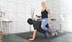 Cardio for the slave pony