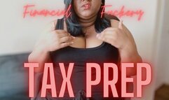 Financial Fuckery: Tax Prep | femdom pov ebony bbw findom pov bratty (1080P MP4)