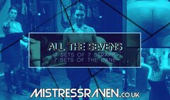 [848] All the Sevens 7 Sets of Strap and Cane