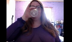 Sipping Water - bbw