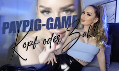 PAYPIG-GAME! Kopf oder Zahl!