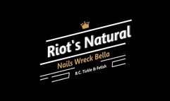 Riot's Natural Nails Wreck Bella (Small)