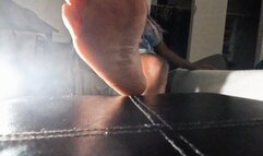 Tiny Human On Giantess Foot Rest POV 1080